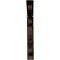 Ekena Millwork Orleans Wrought Iron Bracket, (Triple center brace), Antiqued Brass 2"W x 12"D x 15"H BKTM02X12X15TOLABS - alternate 5